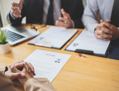 Auswahlinterviews mit Azubis