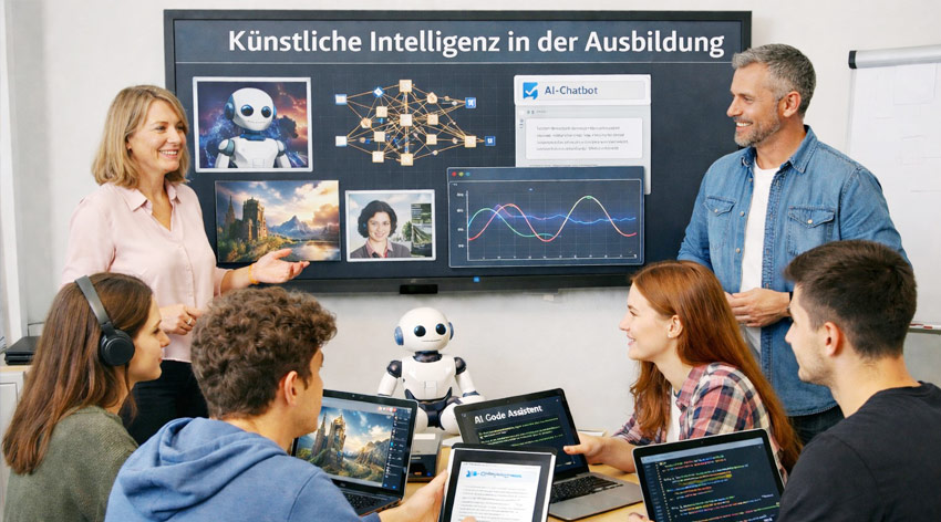 Künstliche Intelligenz im Ausbildungsmanagement (4h Online-Seminar) Künstliche Intelligenz im Ausbildungsmanagement (4h Online-Seminar)